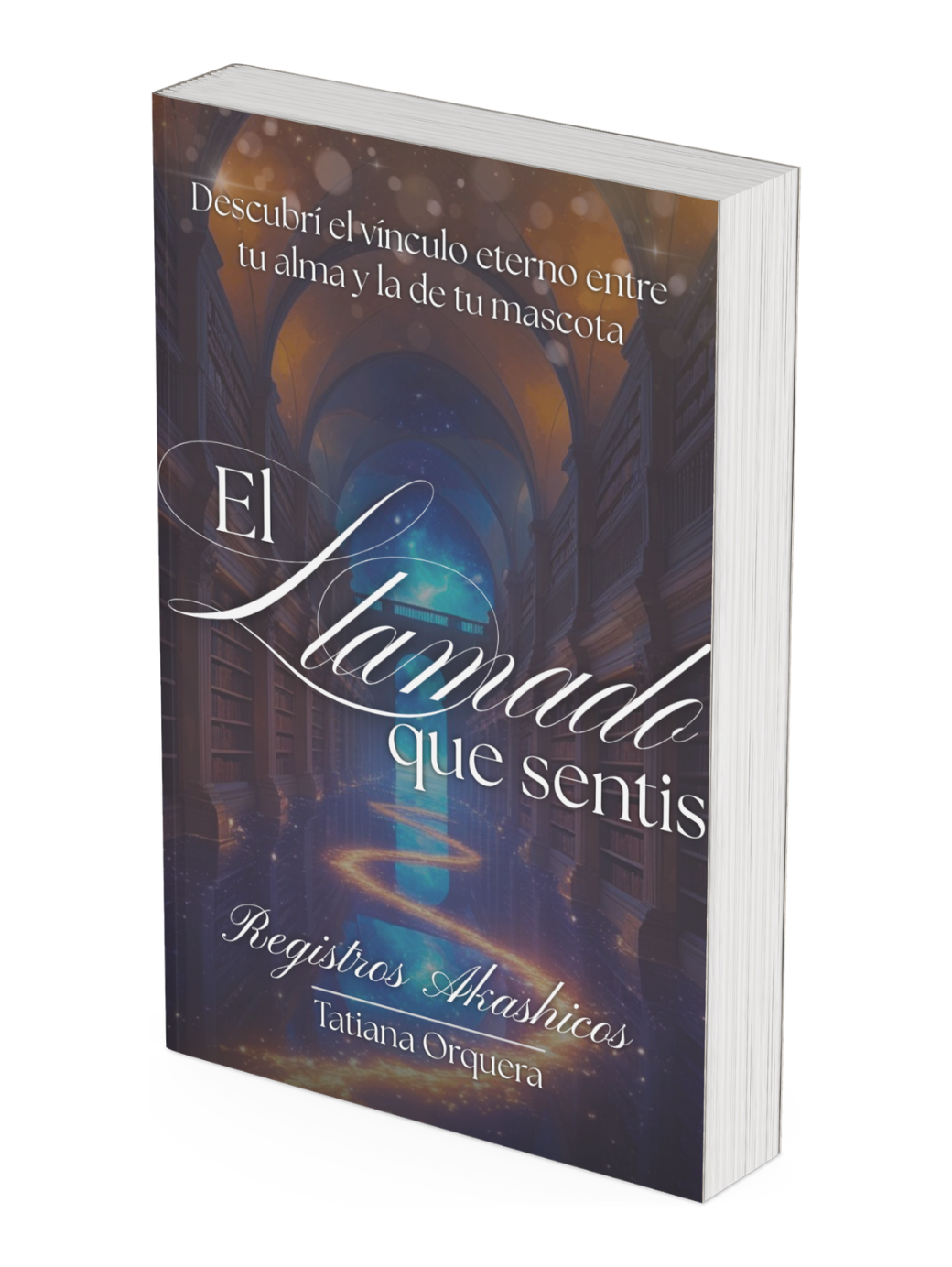 Mockup de la guía El llamado que sentís - Registros Akáshicos por Tatiana Orquera